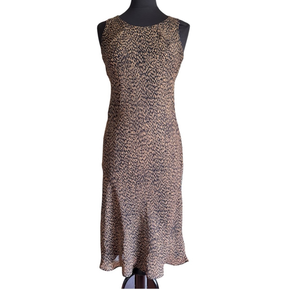 Vintage Studio 1 Women’s Dress Leopard Print Slip Dress Size 6P